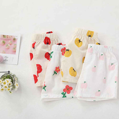 INS Pop Male And Female Baby Printing Summer Shorts - MIQ Store