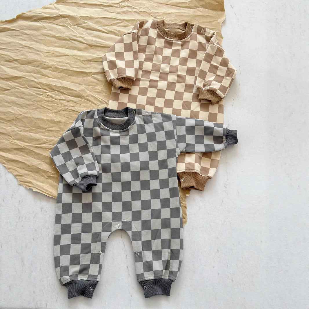 Baby Long Climbing European And American Male And Female Baby One-piece Outer Wear - MIQ Store