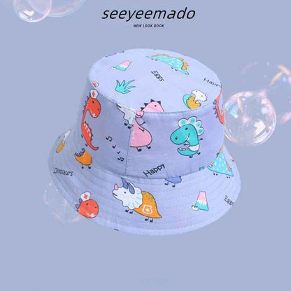 Male And Female Baby Adjustable Super Cute Sun-shade Fisherman Hat