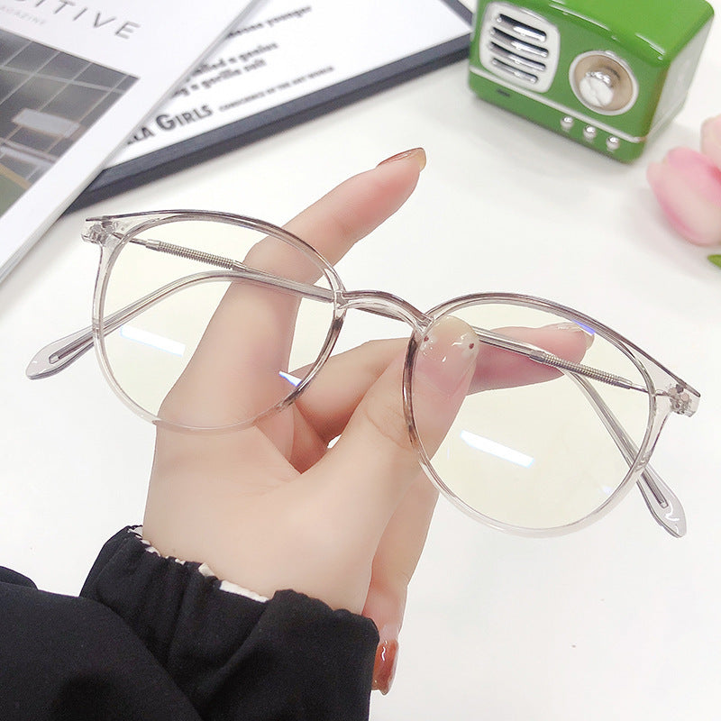 Anti-blue Light Mirror Super Light Blush Cold Tawny Glasses